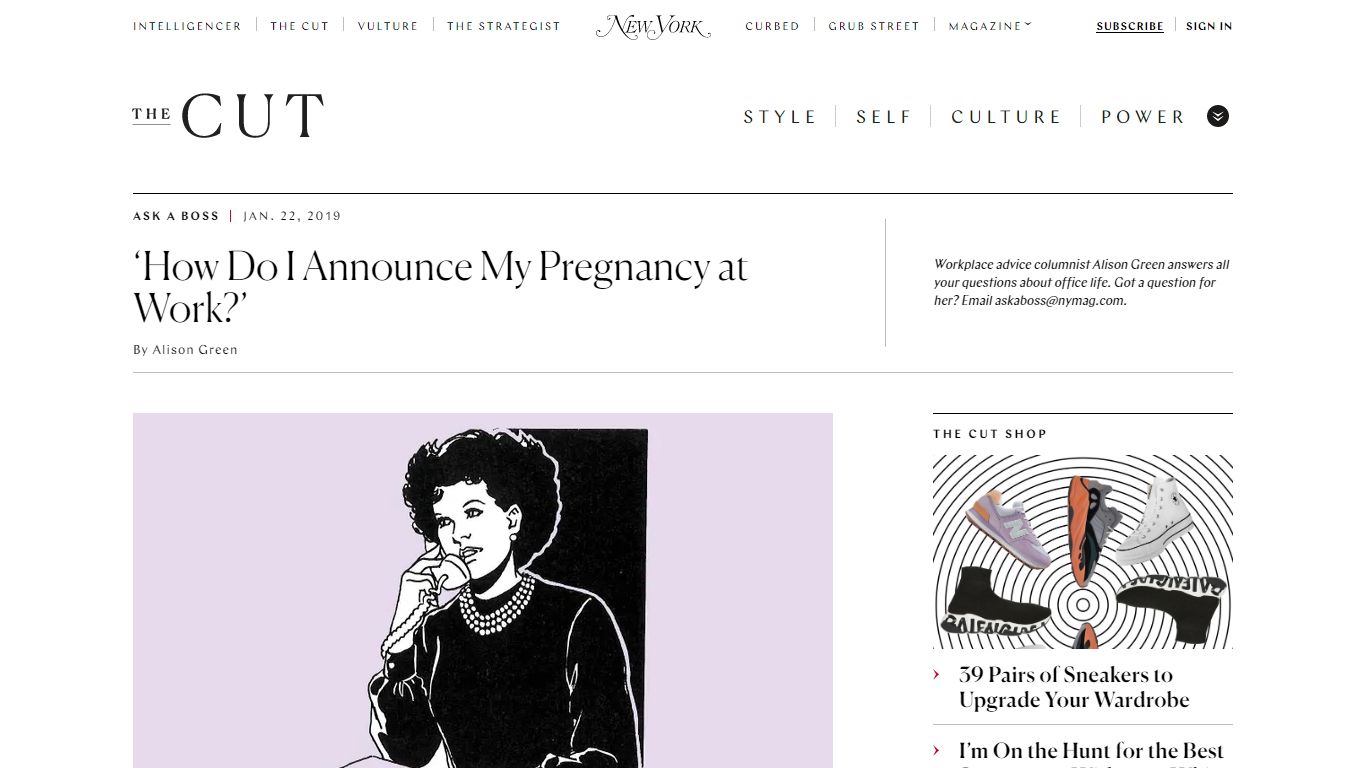 How to Announce Your Pregnancy at Work: 4 Expert Tips - The Cut